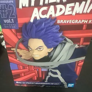 My Hero Academia Hitoshi Shinsou Figure BRAVEGRAPH #2 vol.1 Banpresto Japan
