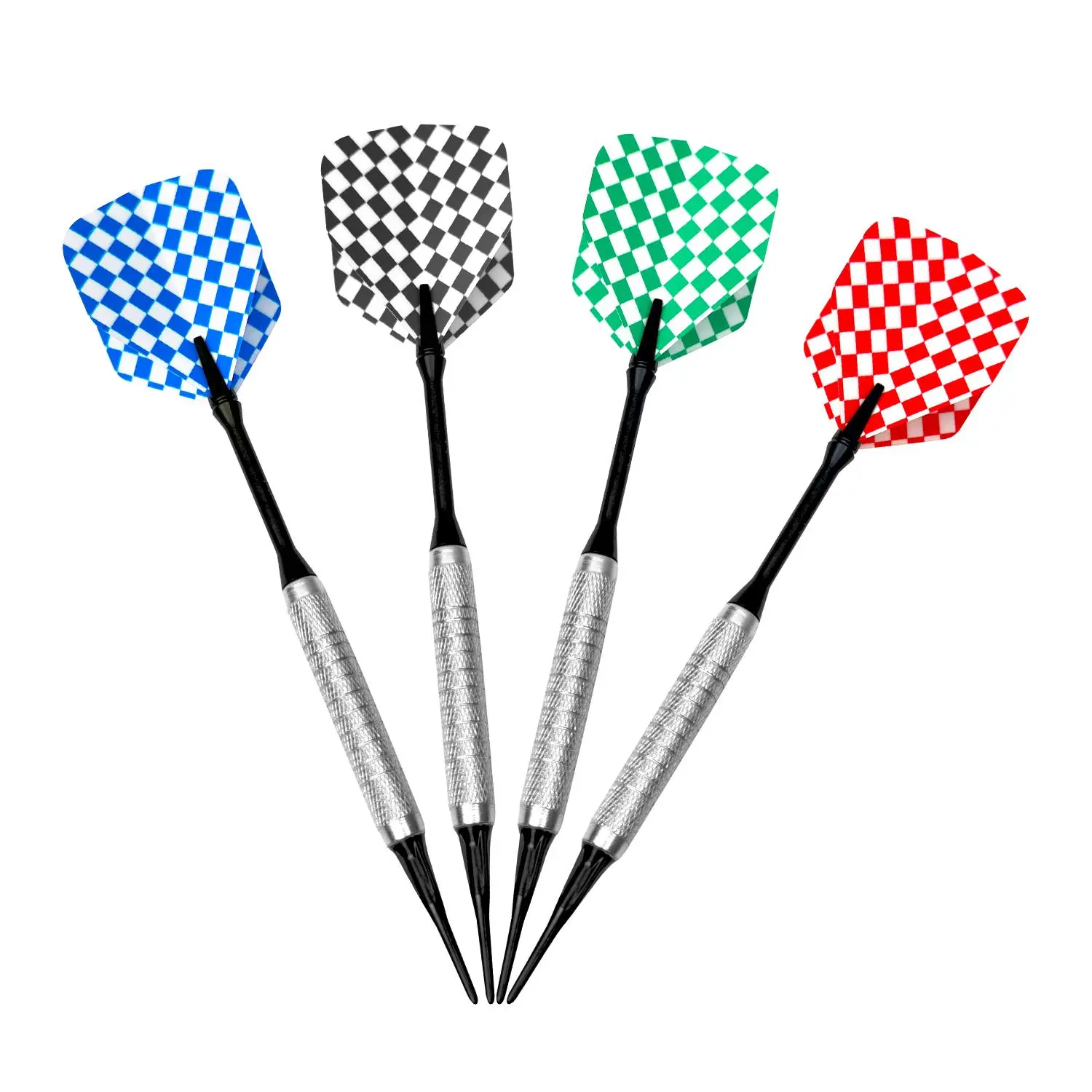 Soft Darts Set, 1 Set Darts with 52pcs Plastic Tips, Indoor Leisure Darts Set for Indoor & Outdoor, Darts Accessories for Electronic Dartboard