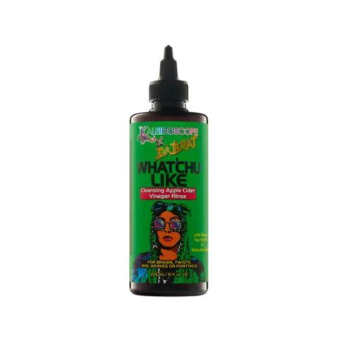 Da Brat Whatchu Like Ginger Cider Vinegar Rinse - 8oz Kaleidoscope Haircare Product, Gentle Nourishing Haircare with Natural Extracts, Scalp Refresh & Cleansing Selfcare for Textured Hair