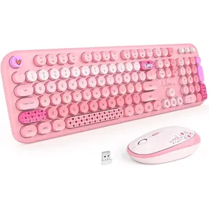 Lake Keyboard with Number Pad, Full Size Keyboard for Windows 7/8/10,  Color, 2 in 1 USB Connected for Laptop, Desktop, PC, Computer