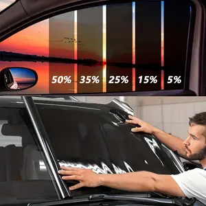 [Window Tint Film for Cars] For Cars Heat Resistant Film Window Tint Film for Cars, Car Window Tint Window Privacy Film, Car Shade Front Windshield, Heat & UV Block And Scratch Resistant