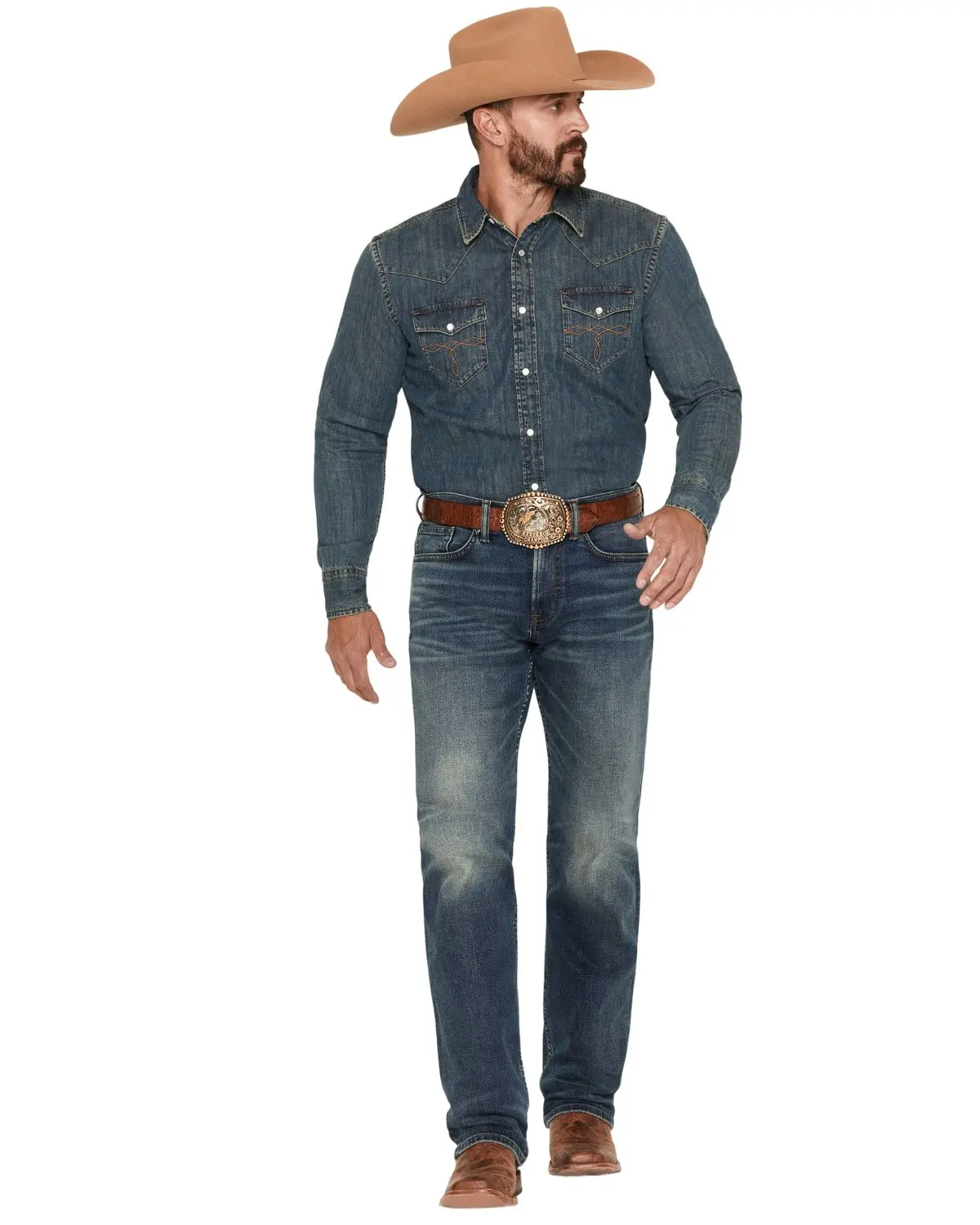 Cody James Men's Men'S Brooks Wash Jackson Slim Straight Stretch Denim - Cjli26j02-Dkw