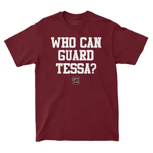 Who Can Guard Tessa Shirt, South Carolinas Tessa Johnson Tee, Basketball Casual Tee, Graphic Sport Gift For Fan