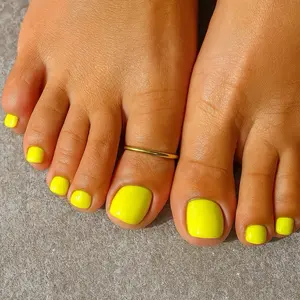 Big Toe Ring Adjustable – Lime Green Color Anodized Aluminum Toe Ring – Handcrafted ClayandChloeColors