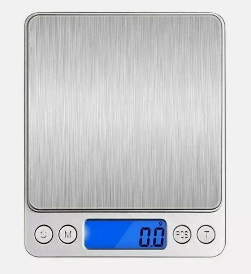New Digital Weight Scale Kitchen Jewelry Gold Grain Food MiniSize Gram 2000g x 0.1g US Stock