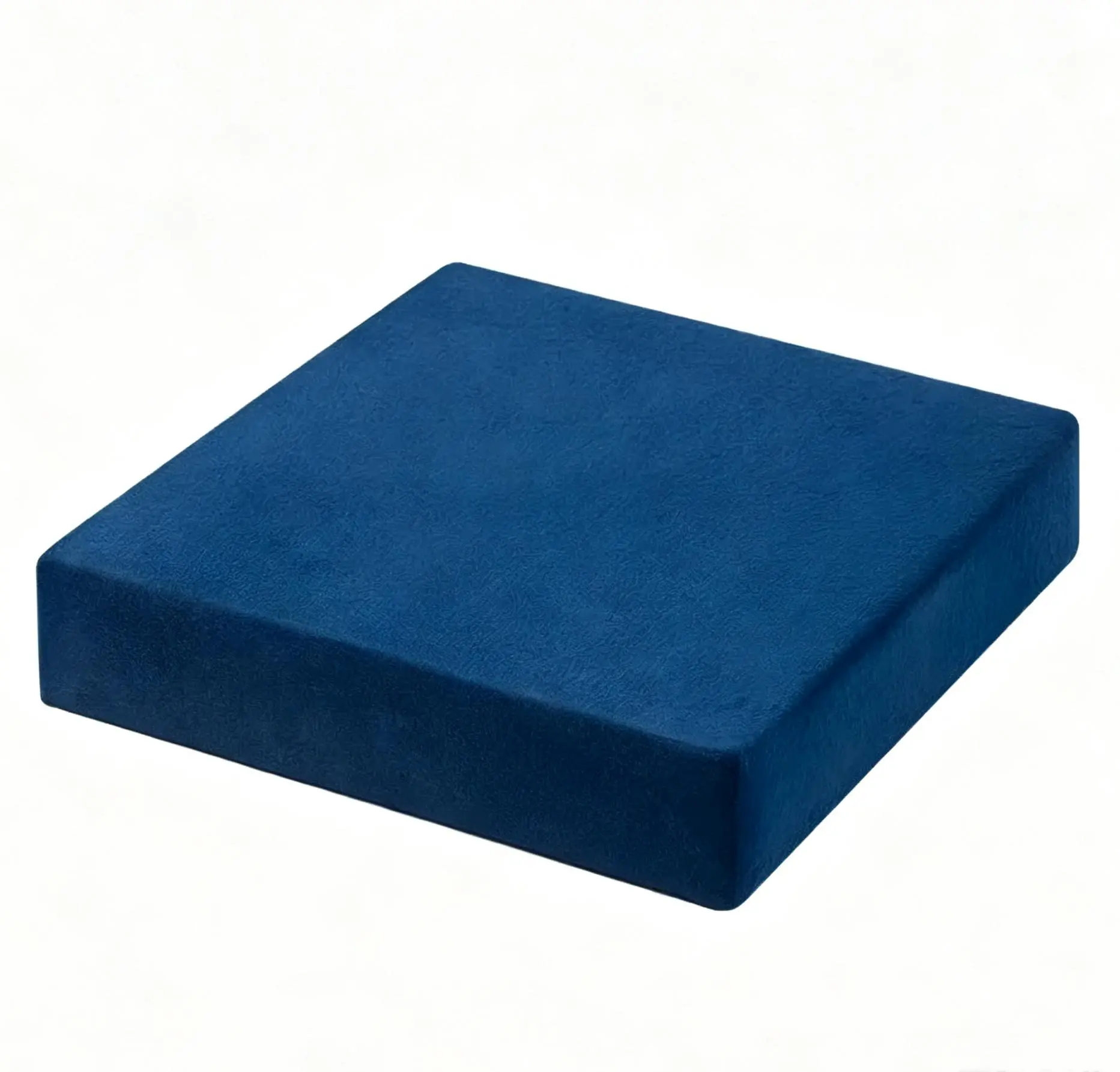High-Density Foam Supportive Seat Cushion with Polka Dots Velvet Cover, Extra-Thick Slow Rebound Cushion for Hip Pressure Relief, Removable & Washable, Universal Fit for Office Chair & Car Seat