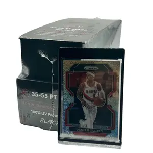 (BOX OF 25) Black Bordered 35-55pt mags with inner sleeves - PACK OF MAG BAGS INCLUDED