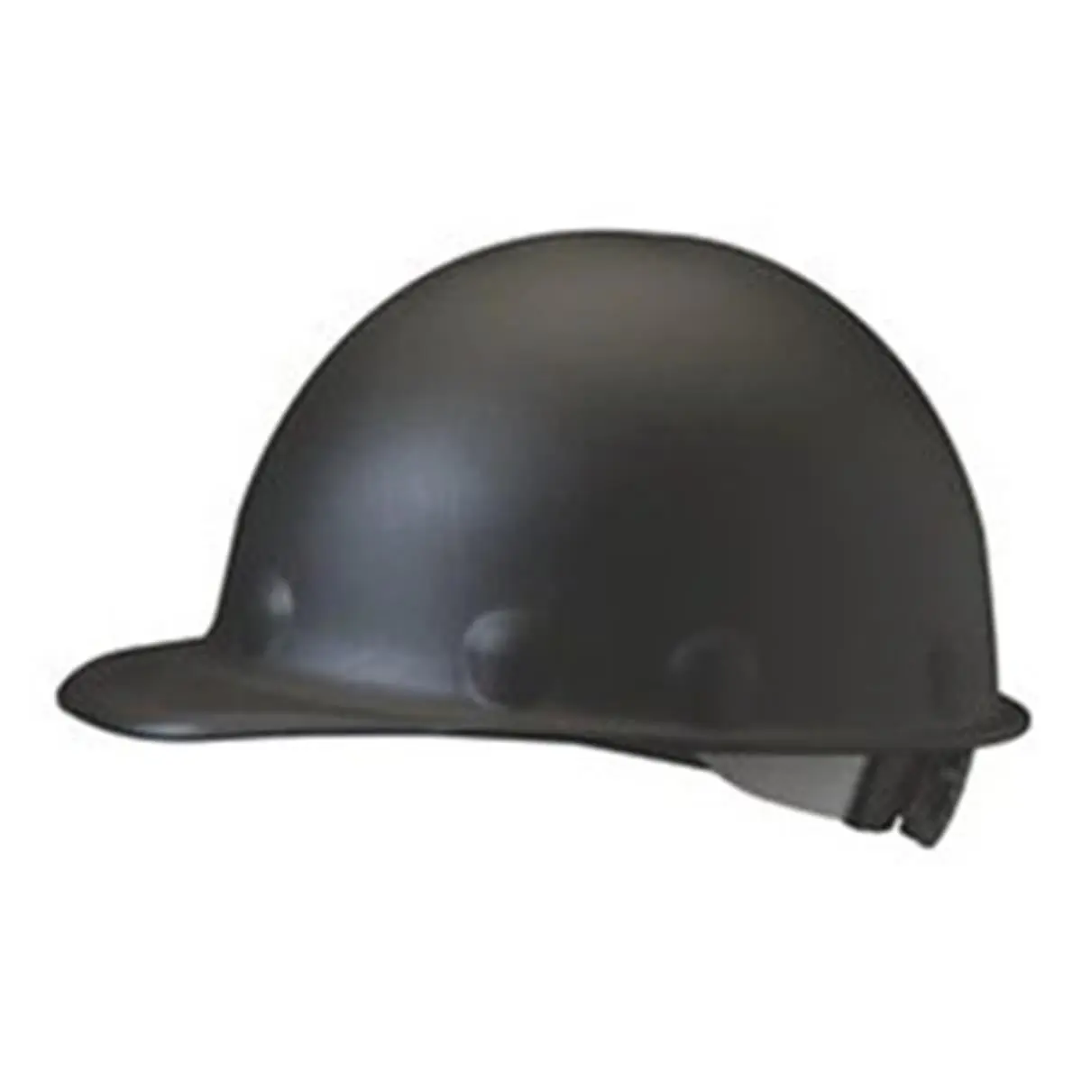 Fibre-Metal P2A Hard Hat - Black, Swingstrap, Quicklok Safety Helmet for Home Improvement Work Safety Use Cases