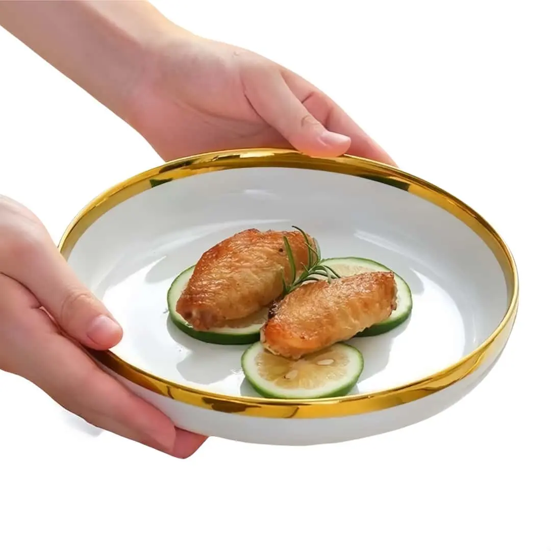 Steak Plate, Modern Serving Plate, Household Dinner Plate, Serving Plate for Home Party & Entertainment, Kitchen Accessories