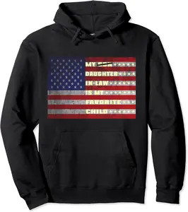 My Daughter in Law is my Favorite Child Dad Fathers Day Pullover Hoodie - Lydiagarcia Shop 45B0D5FDX4H3