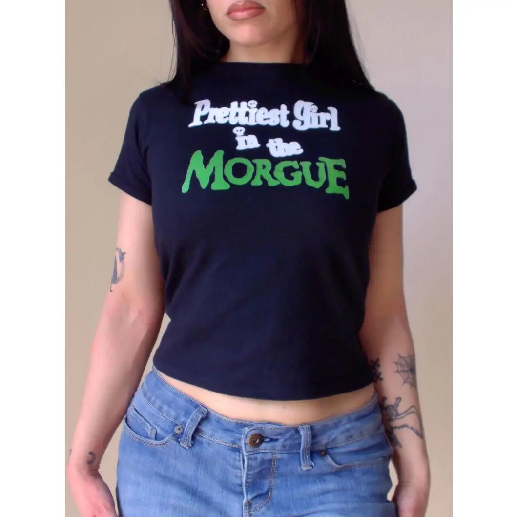 Prettiest Girl in the Morgue Baby Tee
