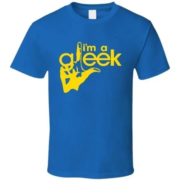 I'm A Gleek Graphic T-Shirt Glee TV Show Fan Gift Vintage Funny Unisex Tee