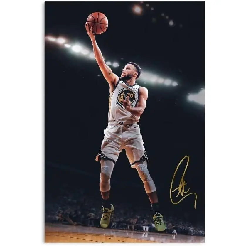 JADESA Stephen Curry Wall Poster, Home Decor Art Print for Living Room Bedroom