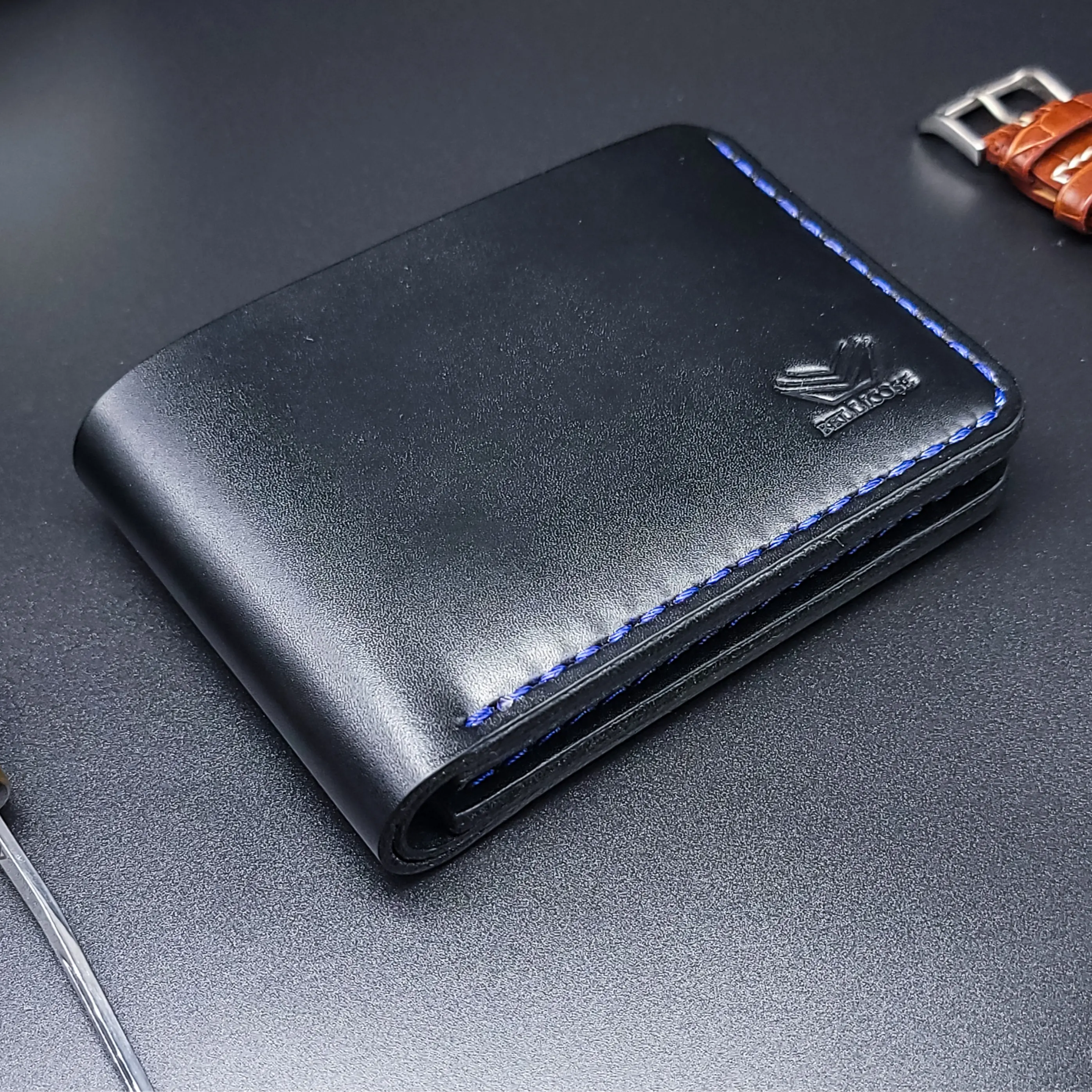 Black w/ Blue Thread