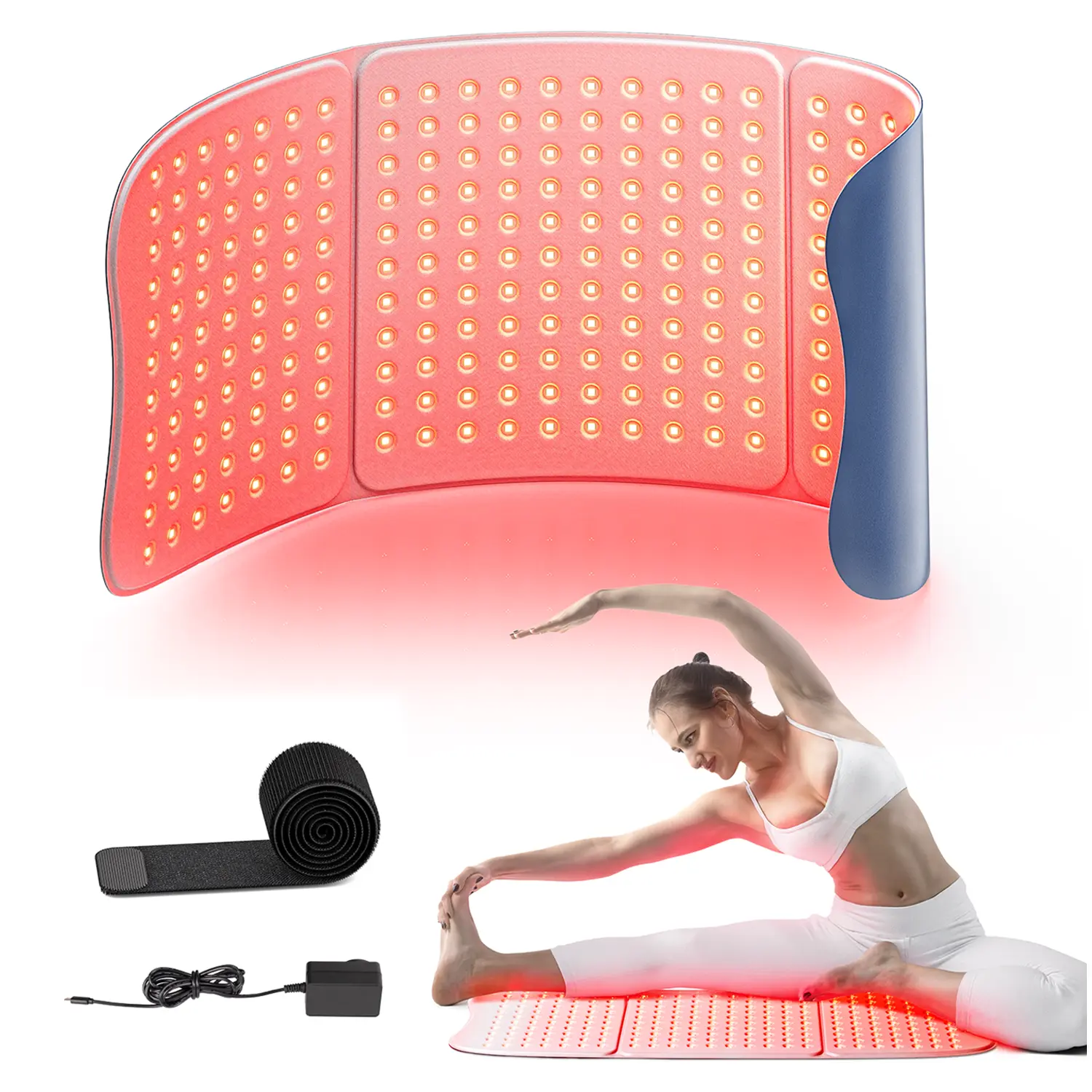Red Light Therapy Pad  Full-Body Relief in Minutes