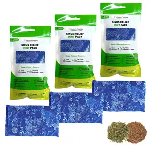 Aromatic Mint Packs Trio - Pamper & Relax Bundle - Nature Creation Soothing Comfort Therapy Pack Skincare