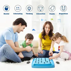 Upgraded Chess Game Set, Fun Table Top Multiplayer Strategy Game with 40 Stones, Family Game Party Game for Kids and Adults, Games to develop intelligence, 2-4 Players