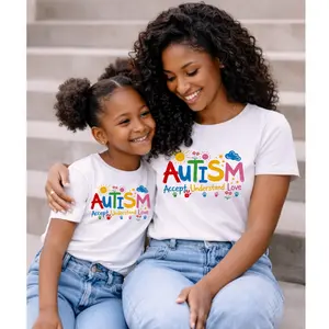 DTF- Autism Accept Understand Love (2 sizes)