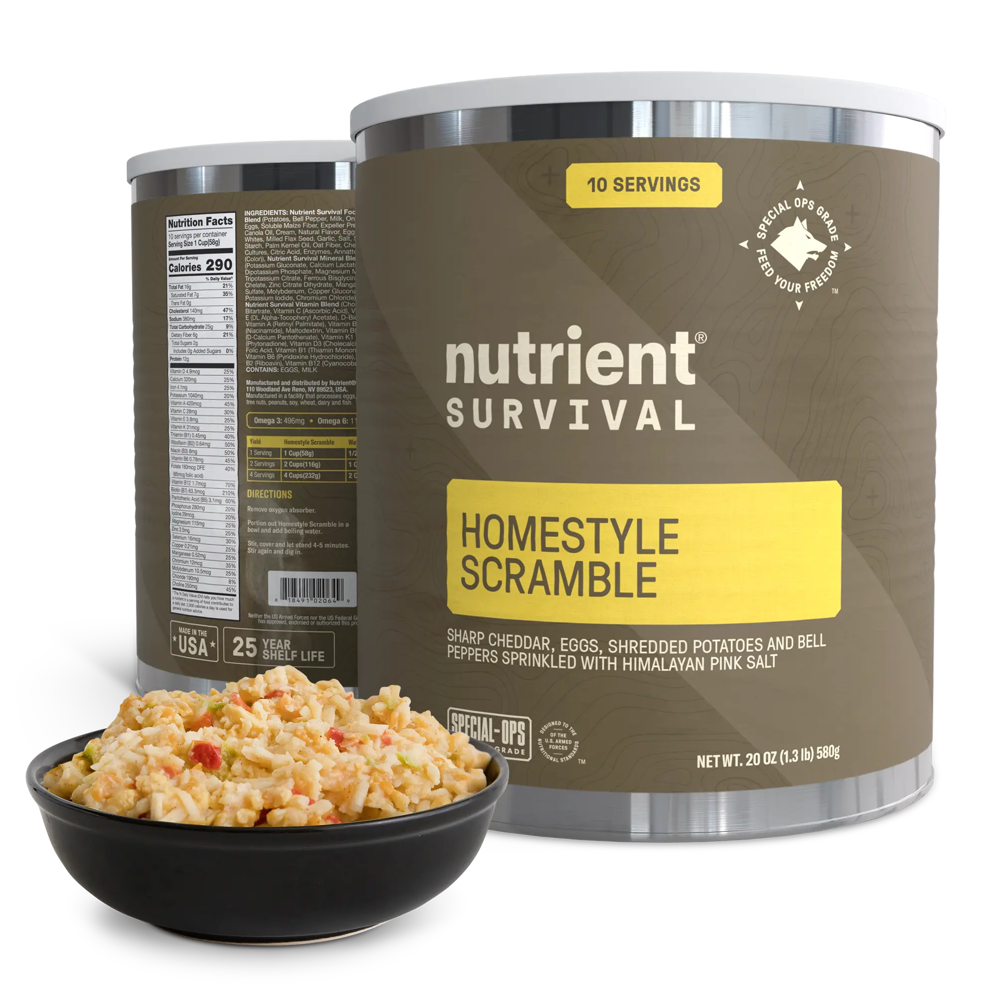 Homestyle Scramble #10 Can