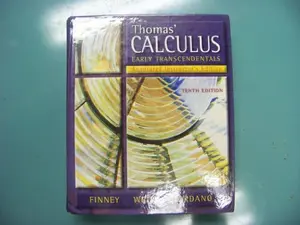 USED Book - Thomas' Calculus: Early Transcendentals: Tenth Edition Annotated Instructors Edition by Maurice Finney Ross & Weir (Hardcover) - english