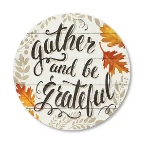 Courtside Market Harvest Delight VI 12" x 12" Circular Board