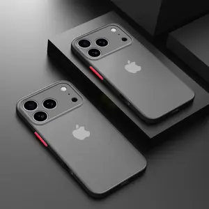 New Armor Bumper Shockproof Phone Case For Apple iPhone 17 Pro Max iphone17 Pro Max 17Pro 17 Air Silicone Hard Cover Capa