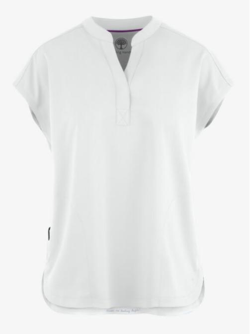 Healing Hands Purple Label Journey Women's 2-Pocket STRETCH Dolman Sleeve Mandarin Collar Scrub Top