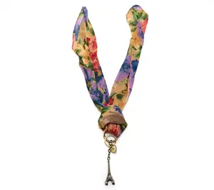 Patricia Nash Eiffel Tower Scarf Bag Charm