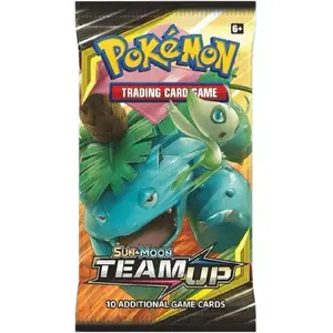 Sun & Moon Team Up Pokemon Booster Pack