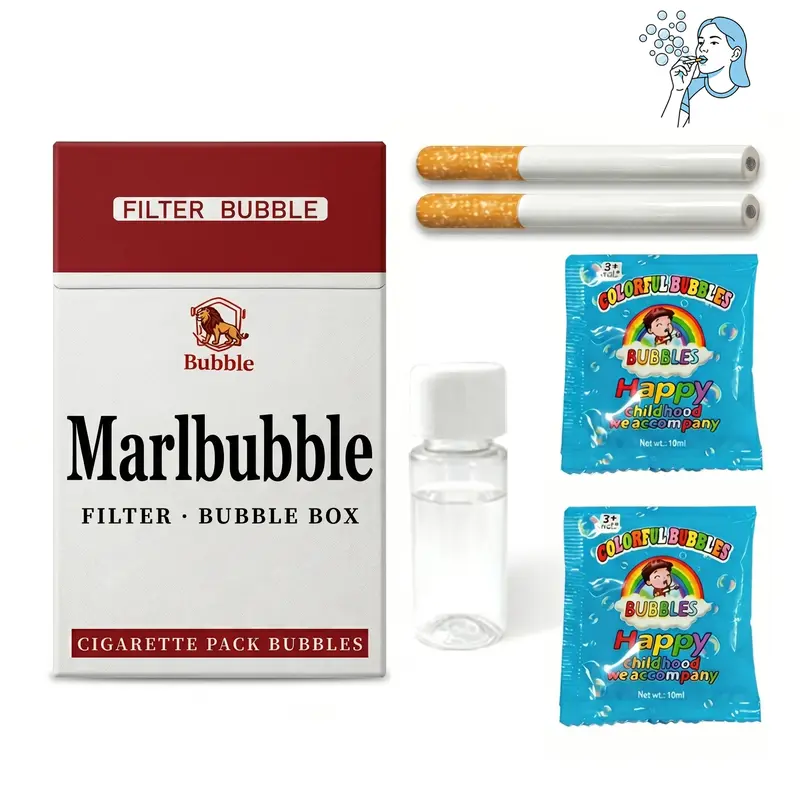 marlbubble bubble cigarettes I got some prank Each pack is packed with 10 sweet Buy Marlbubble - Official Bubble