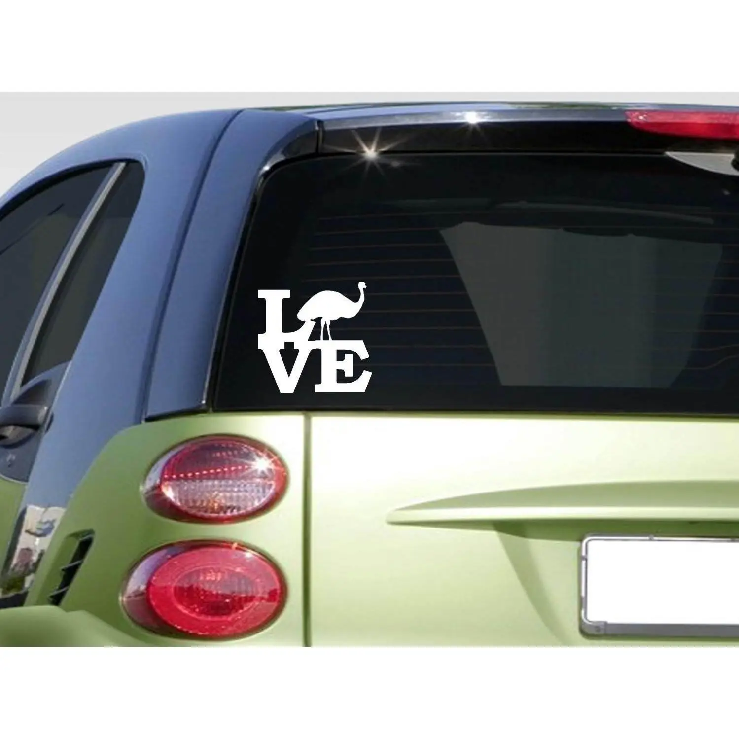 Emu love 6" STICKER *F219* DECAL emus eggs australia farm