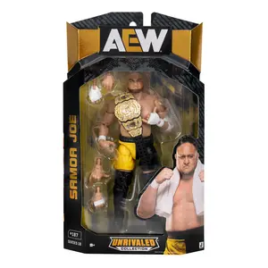 Samoa Joe - AEW Unrivaled 18 Jazwares AEW Toy Wrestling Action Figure