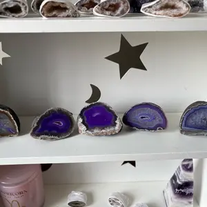 Purple Agate Geode