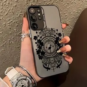 Stylish Luxury Sleep Tokens Phone Case Designed for Samsung for galaxy S25, S24, S23, S22, FE Ultra Plus 4G 5G, Featuring an Anti-Drop Frosted Back Cover, Perfect As a Gift.