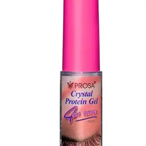 PROSA Brown Eyeliner  and Crystal Protein Gel- Long-Lasting Formula, waterproof, Original Product from Mexico Cosmetic Makeup