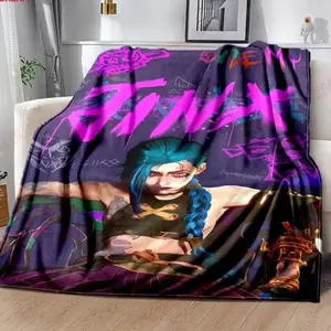 Arcane Blanket 3DPrint Soft Rug Winter Warm Plush Soft Fluffy Blanket With Weight for Sofa Home Decoration Gift for Your Friends