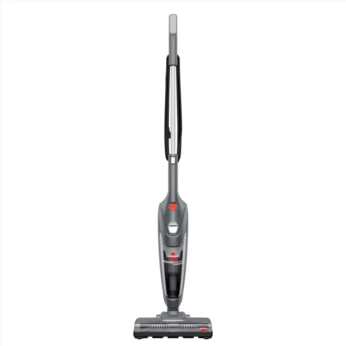 Bissell 6061983 Featherweight 3-in-1 Bagless Corded Stick & Handheld Vacuum, Gray, 0.7L, 2A, Lightweight & Easy to Carry, Powerful Motorized Brush Roll, Standard Filter, No Extra Accessories Needed, Stair Cleaning, No Wi-Fi Connected, Powerful Stick Vacuu