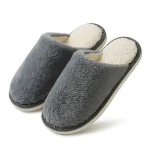 Memory Foam Slippers for Women's and Men's Casual House Shoes