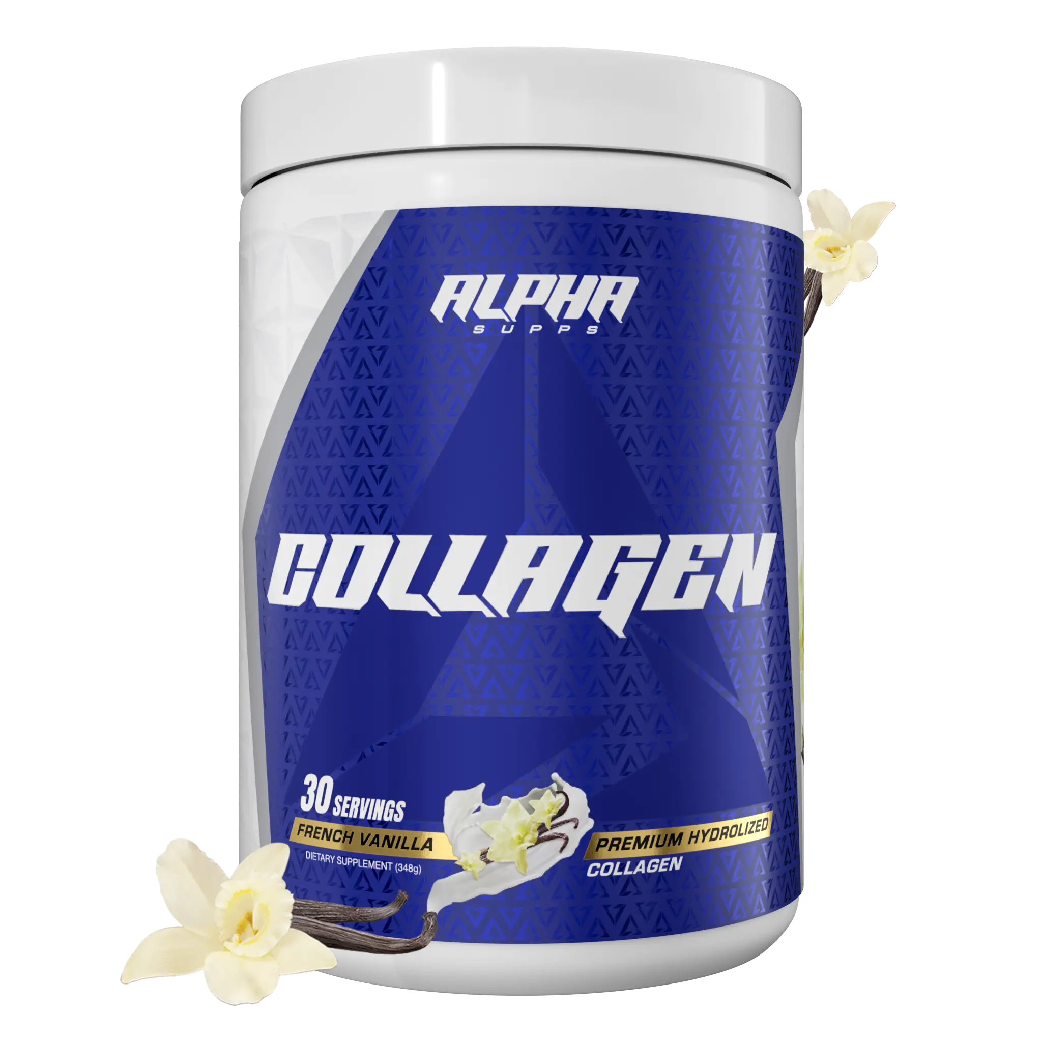 Alpha Supps Collagen - Premium Hydrolyzed Collagen - Ideal for Healthcare, Fitness, and Dietary Use (30 Servings)