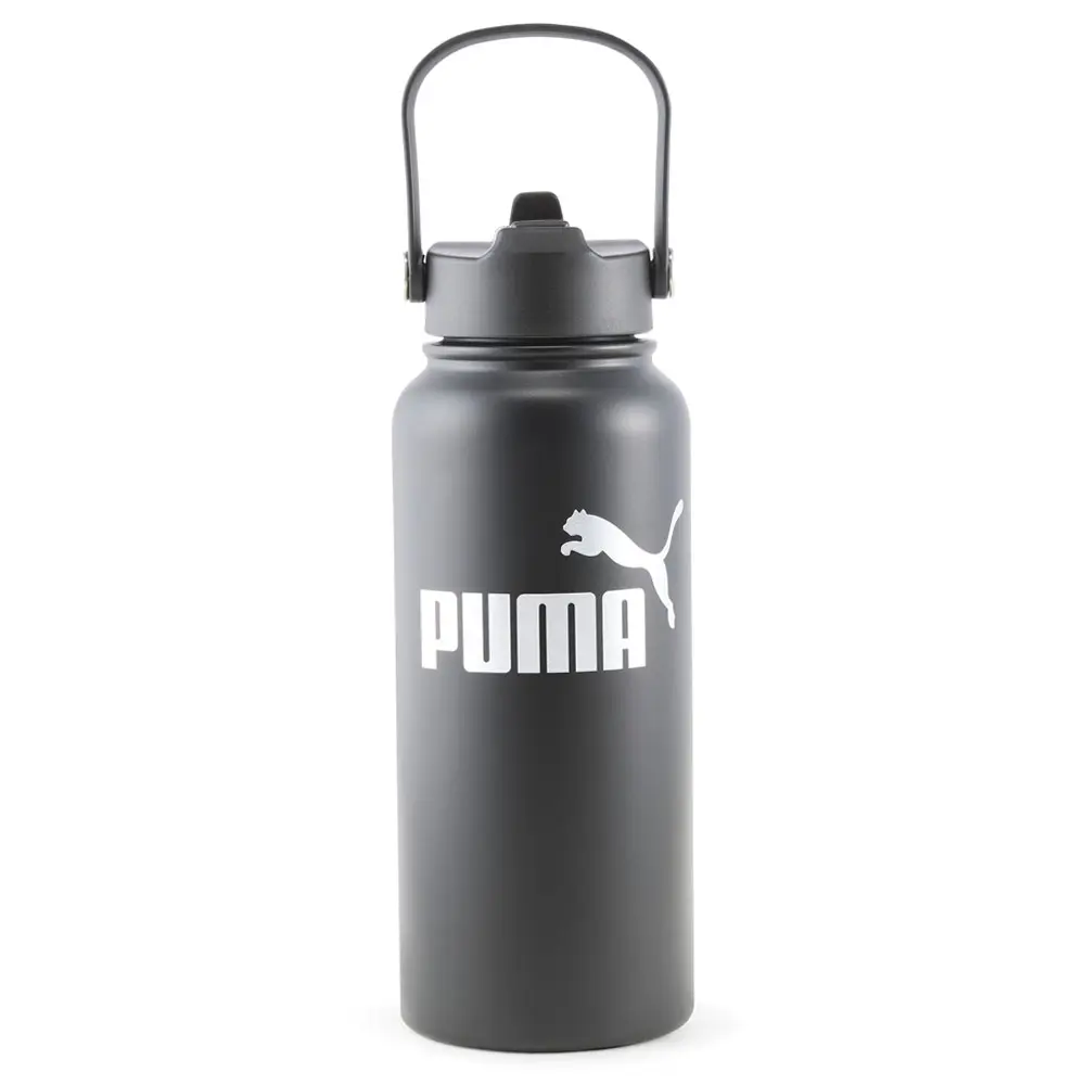PUMA Mens Honor Flip 32 Oz. Water Bottle Casual - Black
