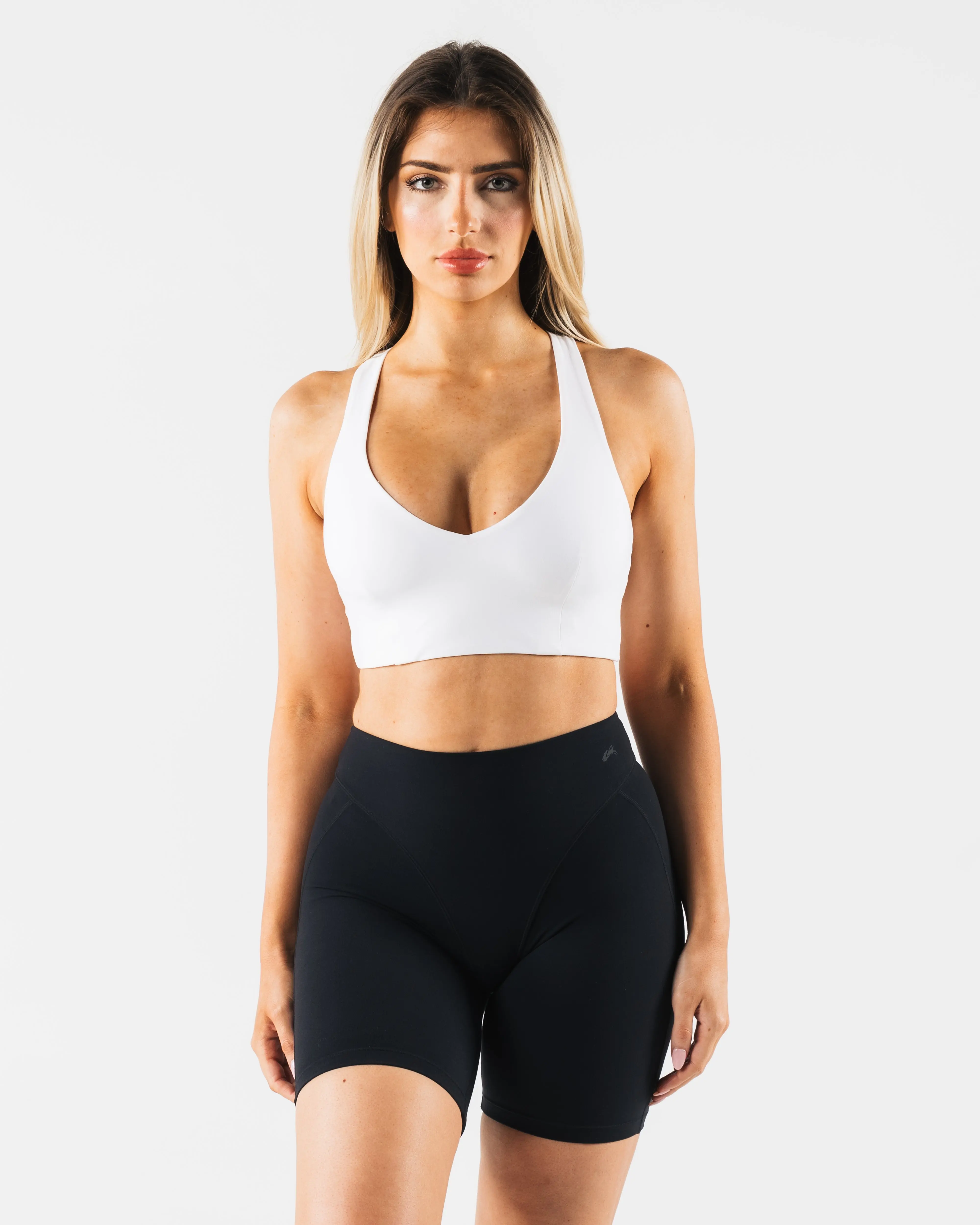 Deep V Cady Bra - White Deep V Cady Bra - White