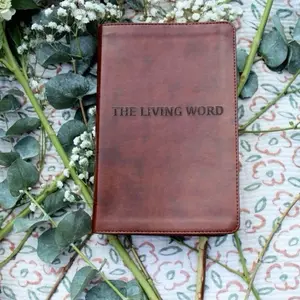 Personalized ESV Large Print Journaling Bible | Custom Engraved Name | Personalized Bible with Laser Engraving | Christian Gift