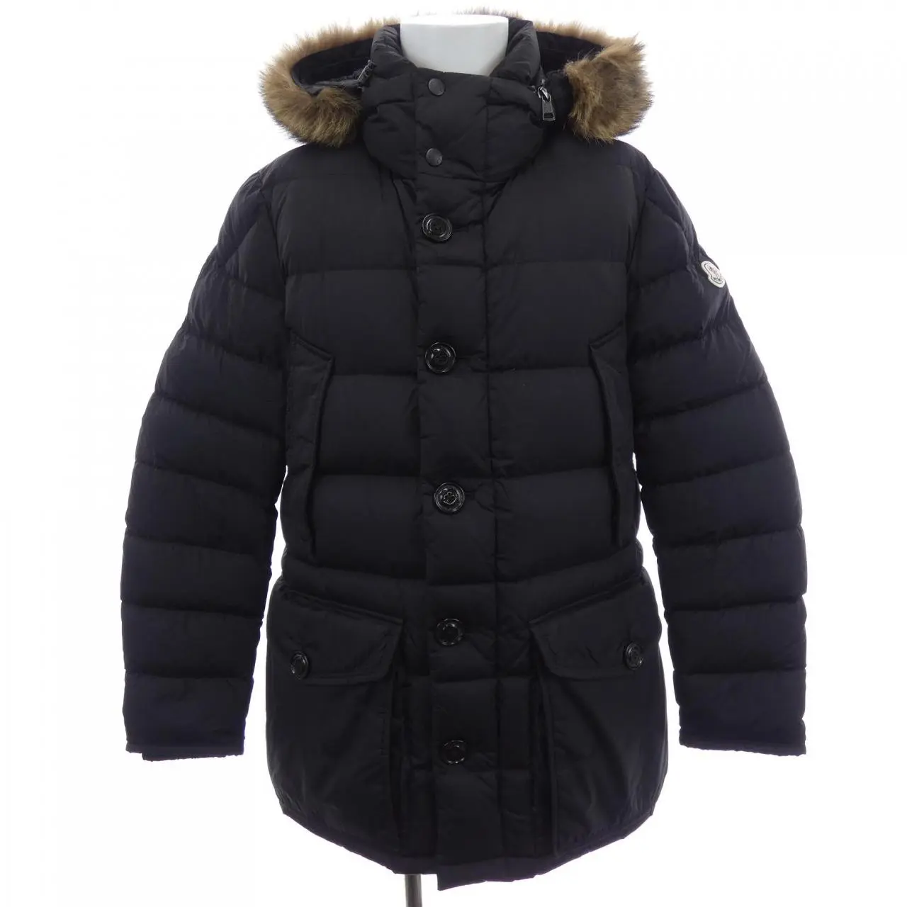 Pre-owned MONCLER Nylon Small Leather Goods CLUNY Down Jacket