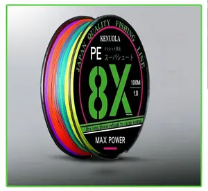 KENUOLA 8X Braided Fishing Line 100M Pro Grade for Saltwater & Freshwater Rotary Tool Lure Set Squirrel Bait Max Power