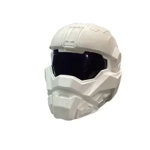Reach commando Helmet Life Size 3D Printed Prop Raw Assembled with Visor for Display and Collection/wearable