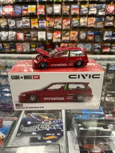 Kaido House 156 Red Honda Civic EF Kaido Works V2