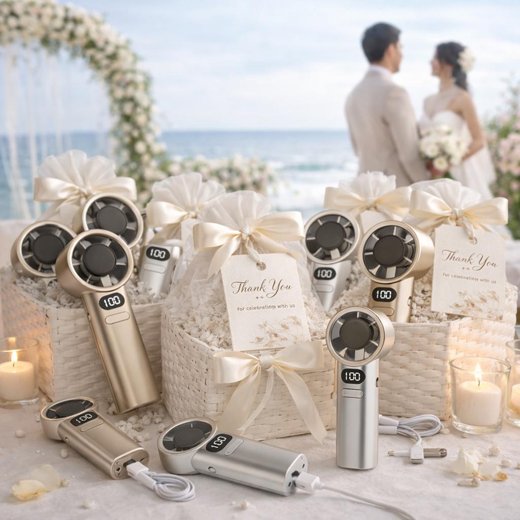 Portable Handheld Mini Fan, Bling Rhinestone, 17000RPM High Speed Personal Cooling Fan, 2400mAh Rechargeable Battery 6-18H Runtime, USB-C Fast Charge, Pocket Size for Wedding, Travel, Commute, Outdoor, Summer Gift