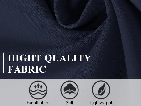 COOFANDY Men Classic Fit Dress Pant Casual Wrinkle Flat Front Pant Stretch Suit Pant