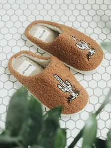 Women's Cactus Tacos Slippers - Perfect for Walking - Shoe, Walking Shoes