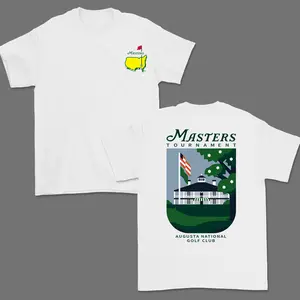 Augusta National Masters 2025 Graphic Shirt, Trendy Golf Gift, Classic Sportswear, Casual Fabric Menswear, Soft T-Shirt